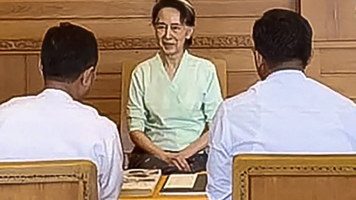 Myanmar’s detained ex-leader Suu Kyi receives package from King Charles III
