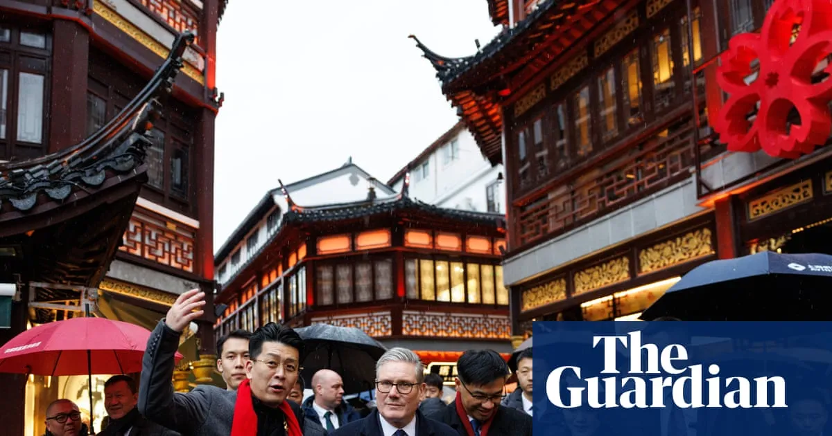 Starmer hopes his China trip will begin the thaw after recent ice age