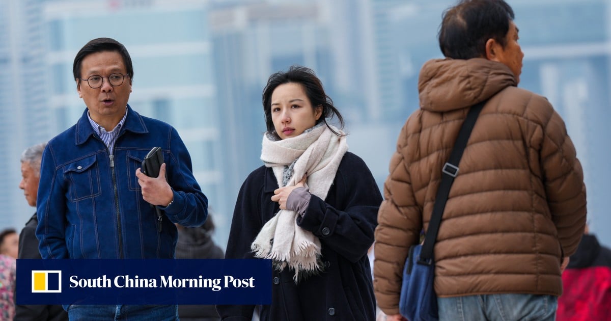 Hongkongers should brace for chilly Sunday as temperatures dip to 13 degrees