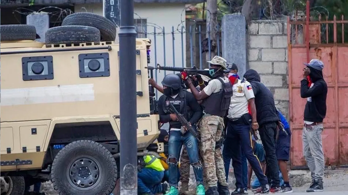 State Department issues security alert amid 'heavy gunfire' near US Embassy in Haiti