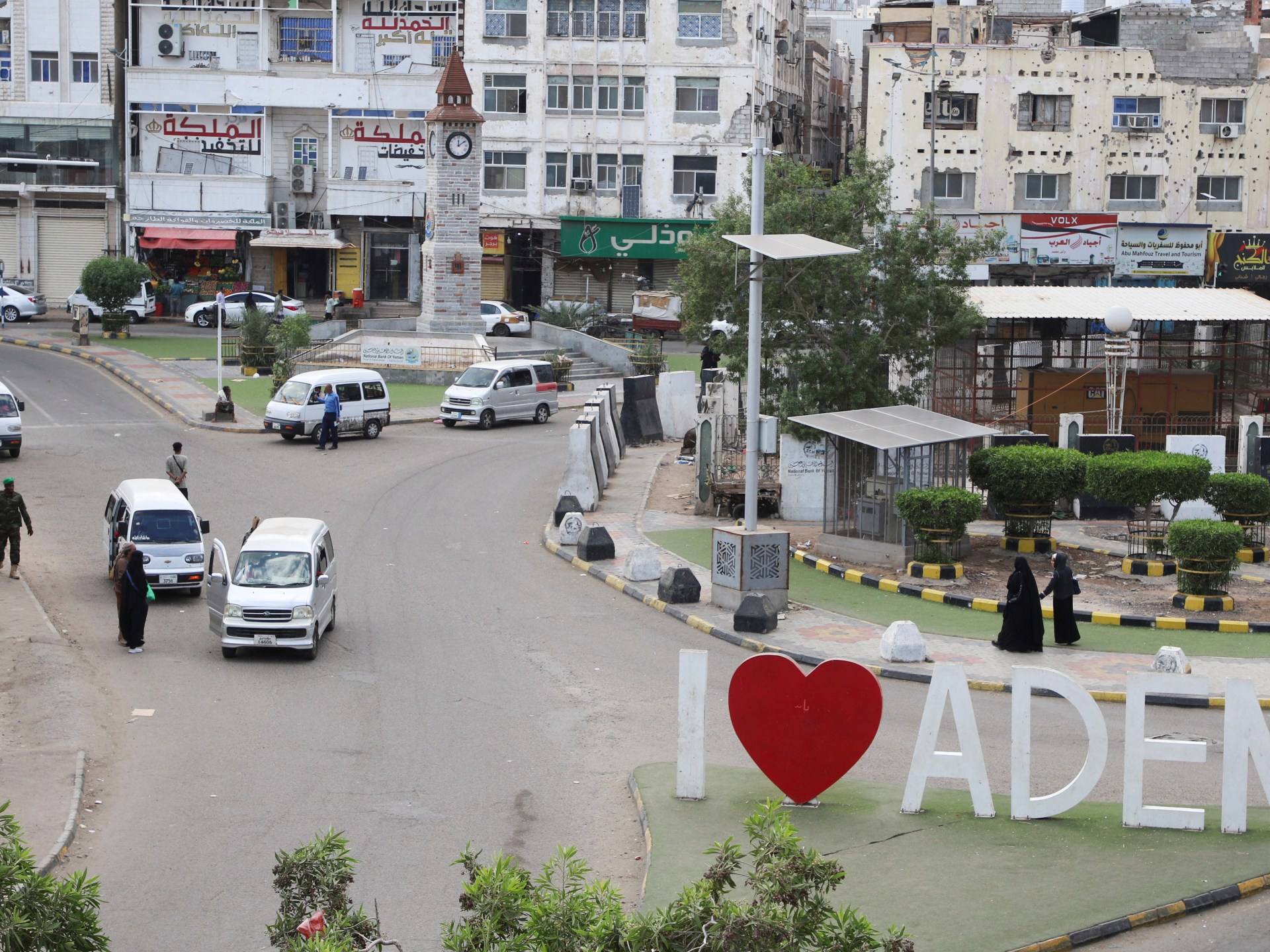 Hope flickers as lights return to war-scarred Aden