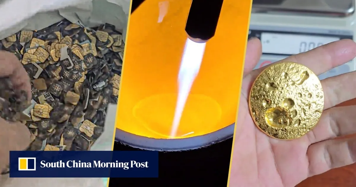 Viral video of Chinese man extracting gold from SIM cards triggers sales boom
