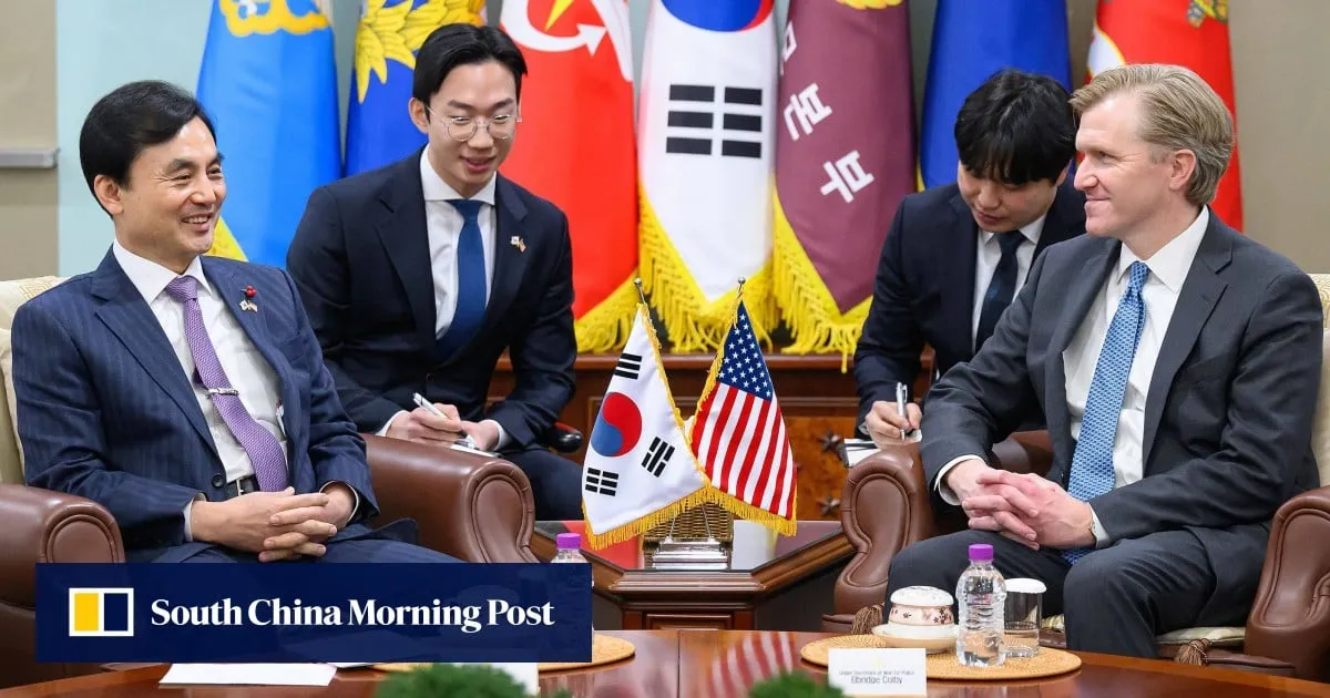 Pentagon eyes expanded role for South Korea-based US forces to help deter China