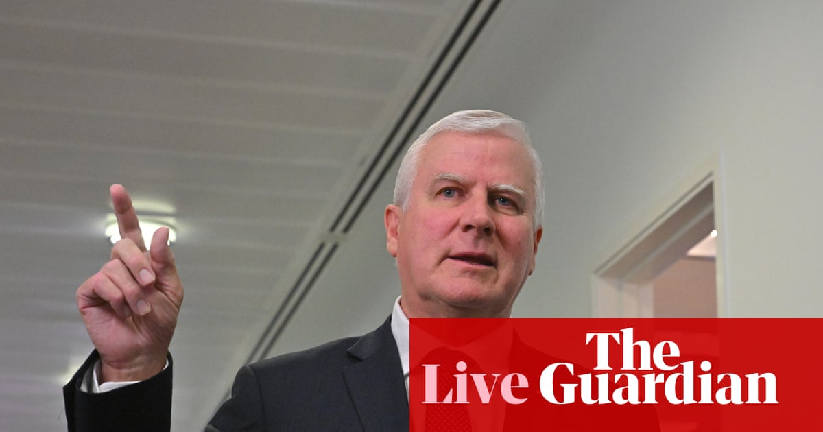 Australia news live: senior Liberal says opposition risks appearing like ‘Days of Our Lives episode’; Littleproud expected to survive spill motion