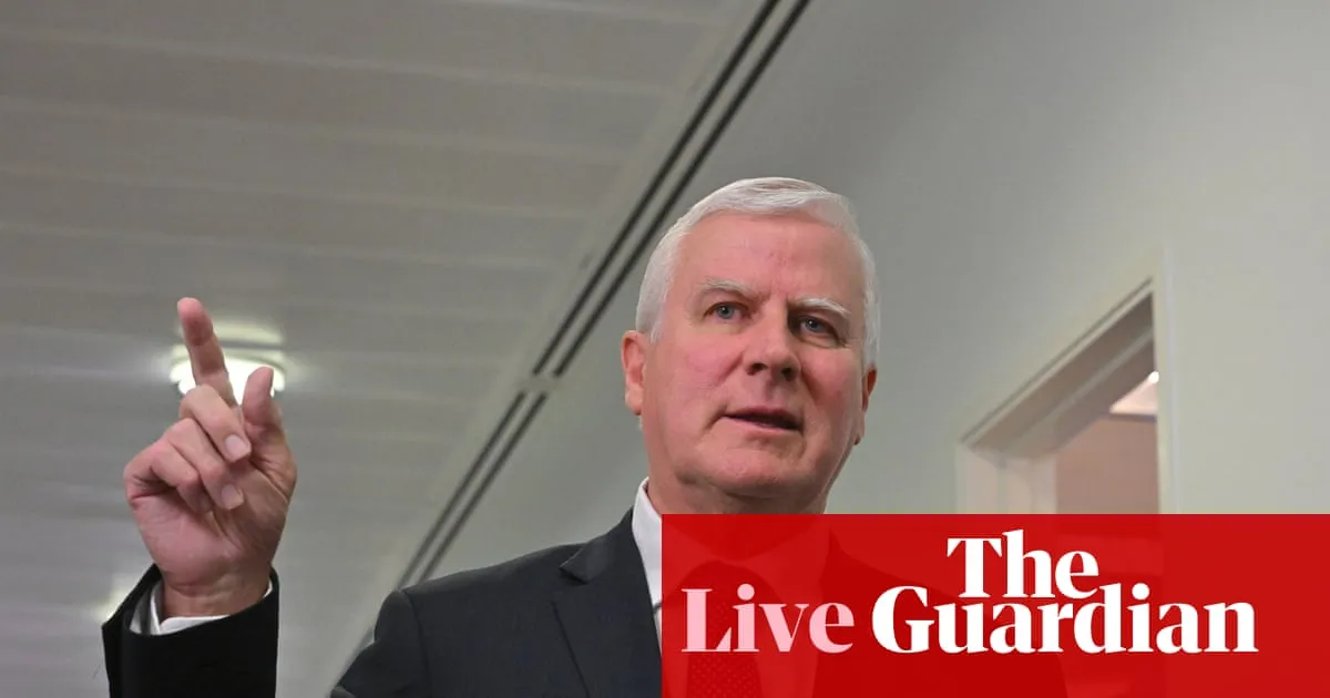 Australia news live: senior Liberal says opposition risks appearing like ‘Days of Our Lives episode’; Littleproud expected to survive spill motion
