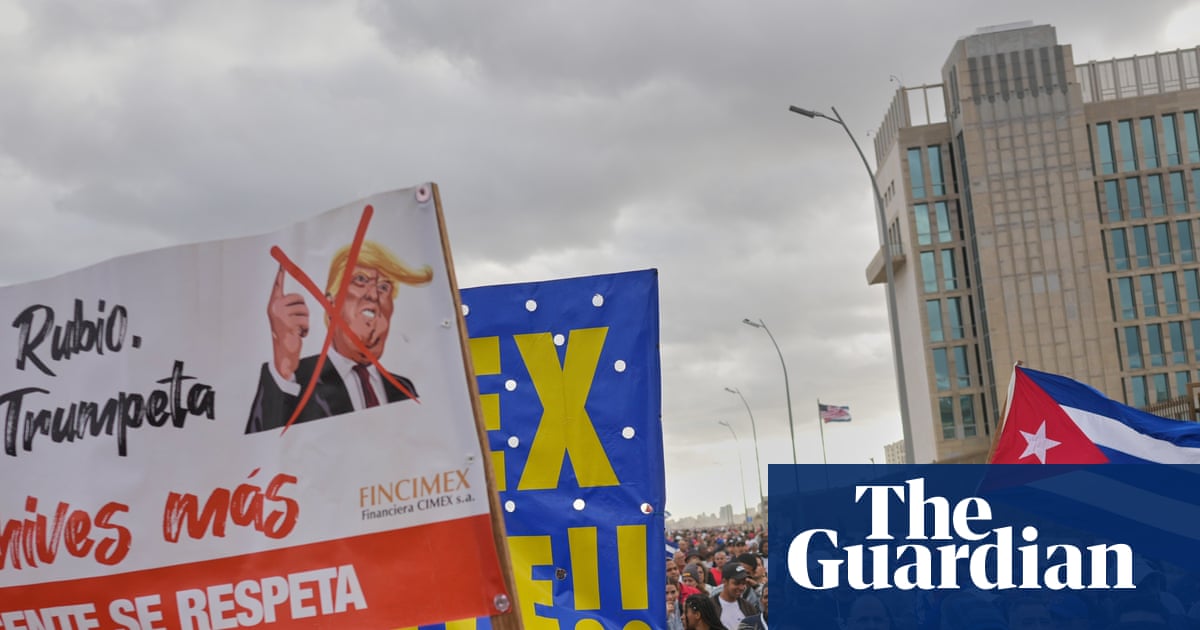 US is in talks with Cuban leadership, says Trump, after blockade threats