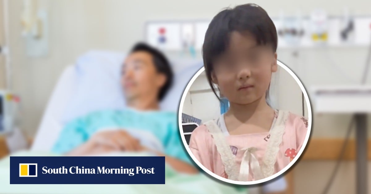 China girl, 7, cares for dad alone as he fights heart disease, inspires online donations