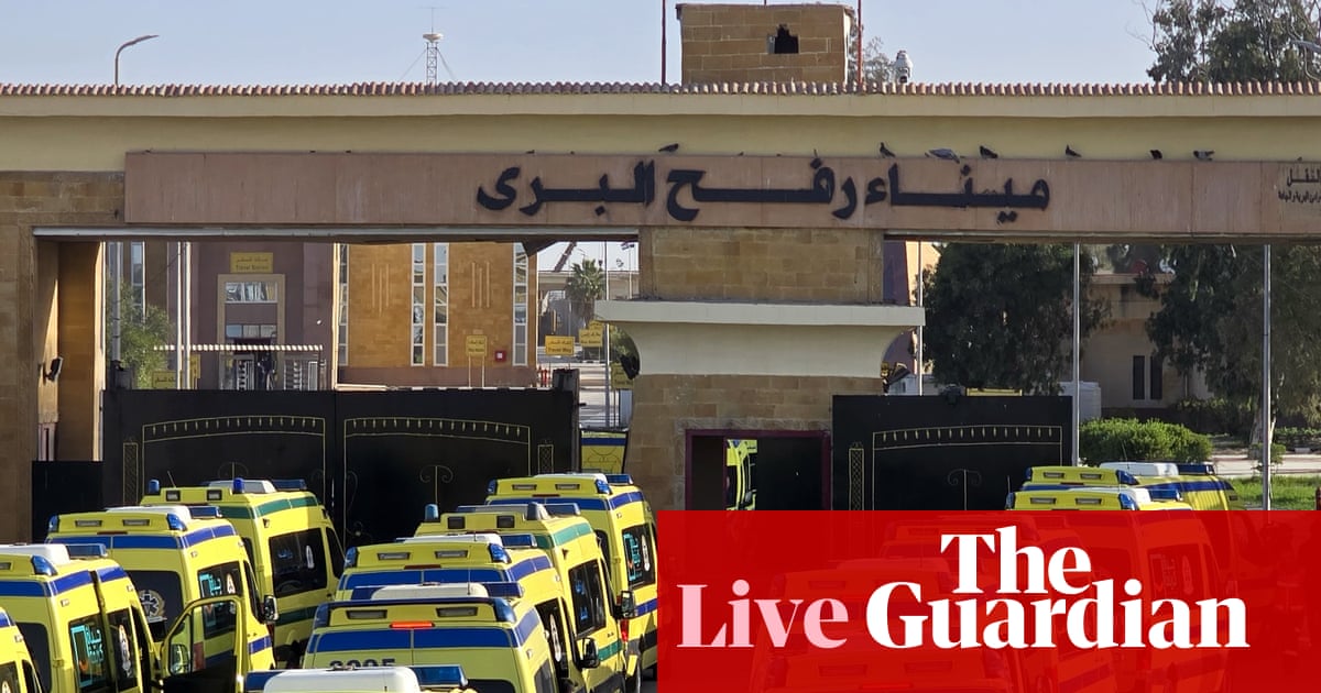 Gaza’s Rafah border crossing with Egypt reopens for limited travel – latest updates