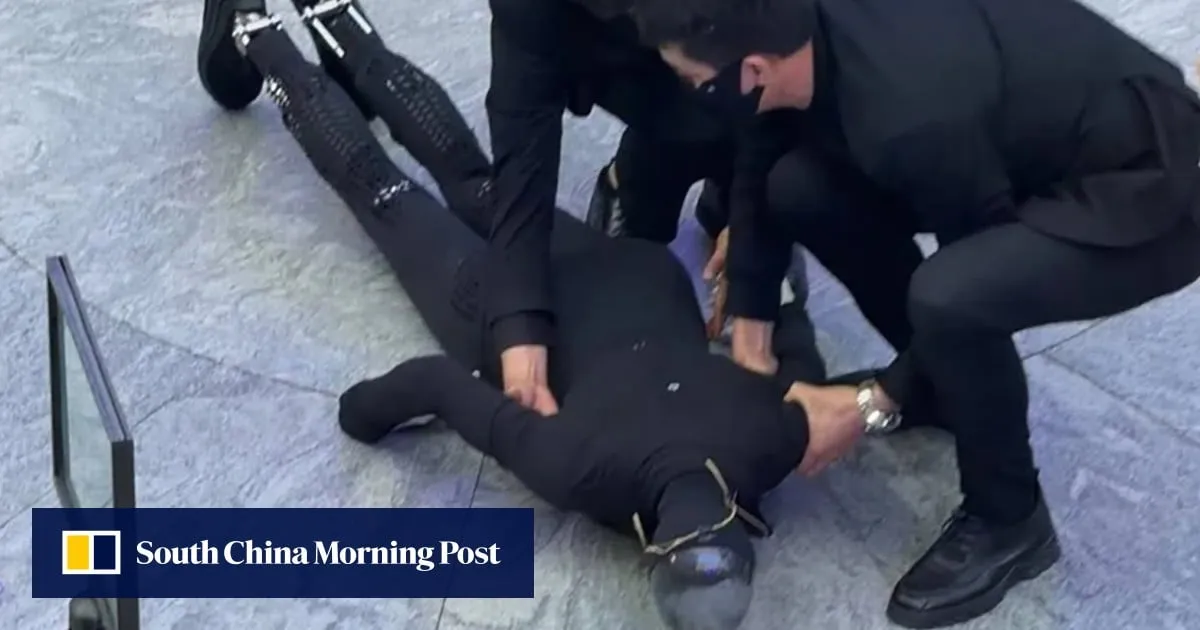 When a robot topples: China’s Xpeng deals with fallout from humanoid’s public plunge