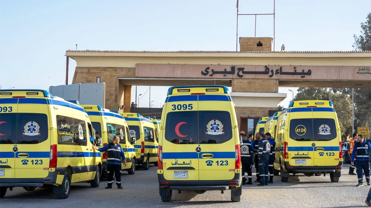 Gaza’s Rafah border crossing partially reopens under ceasefire deal