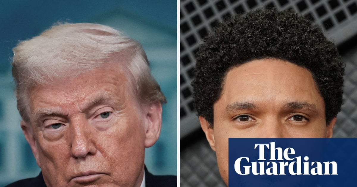 Trump threatens to sue Trevor Noah over Epstein joke at Grammys