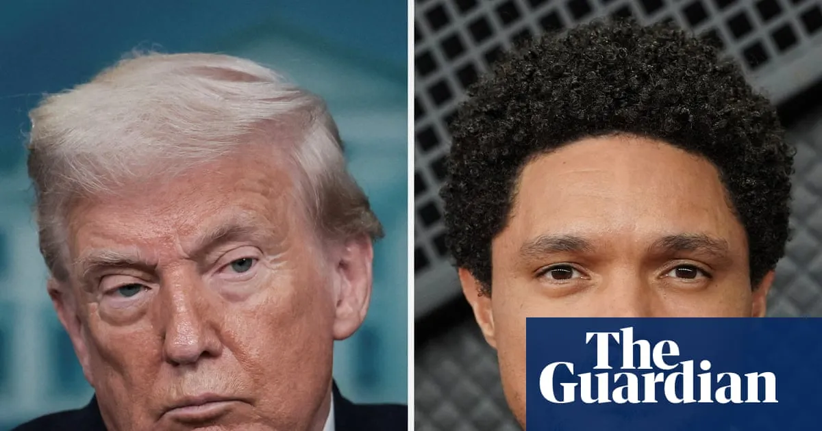 Trump threatens to sue Trevor Noah over Epstein joke at Grammys