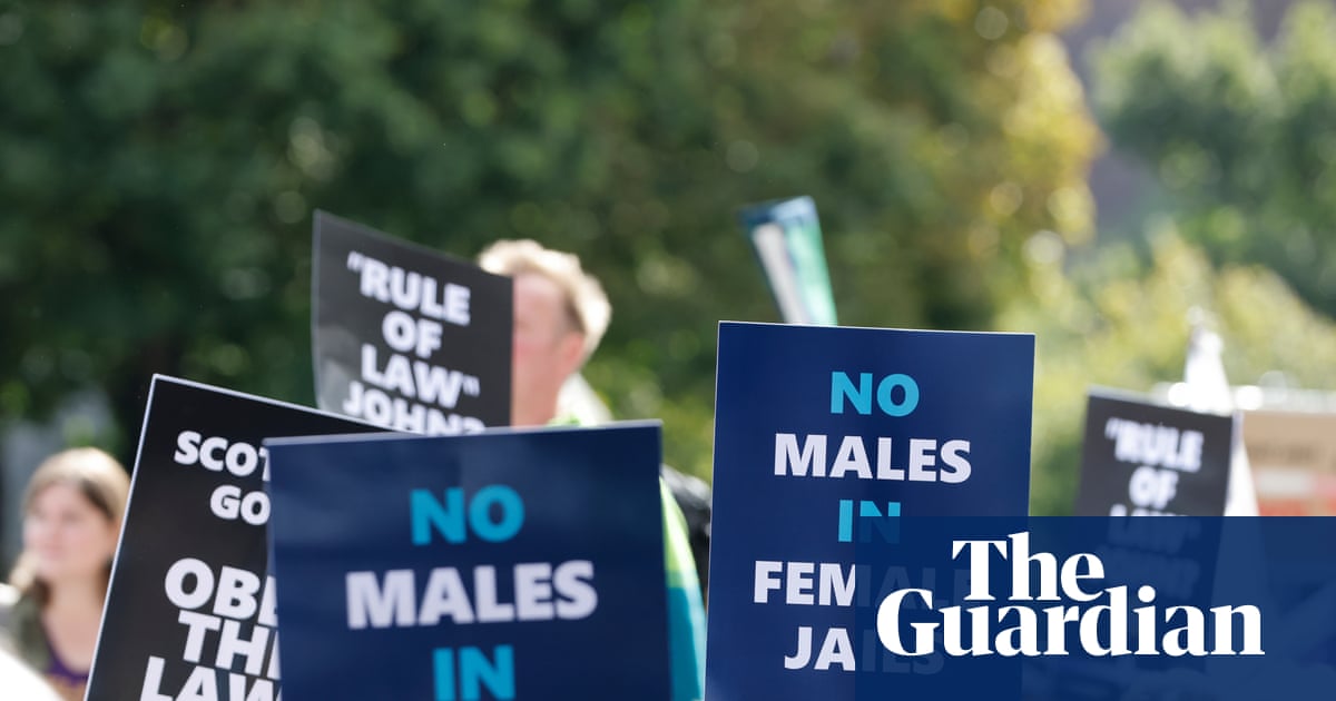 Campaigners challenge Scottish policy on transgender inmates in female prisons