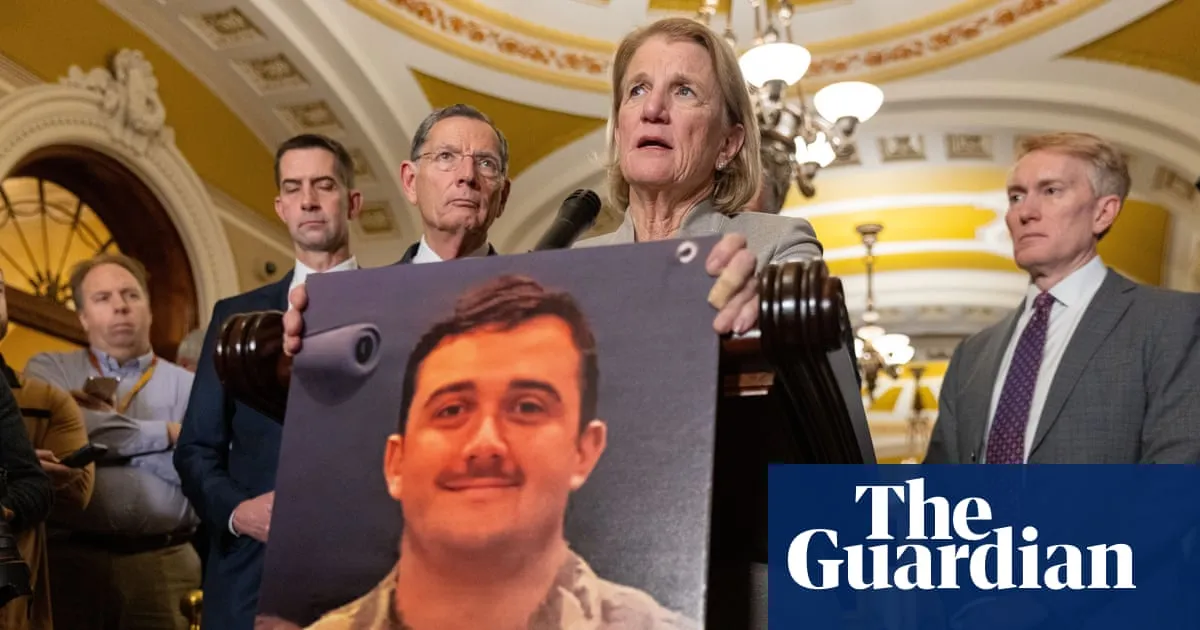 National guard member wounded in DC attack is ‘slowly healing’, says West Virginia governor