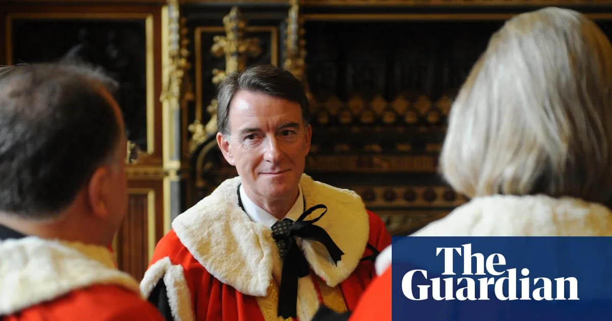 Peter Mandelson resigns from Lords after Epstein email leak scandal