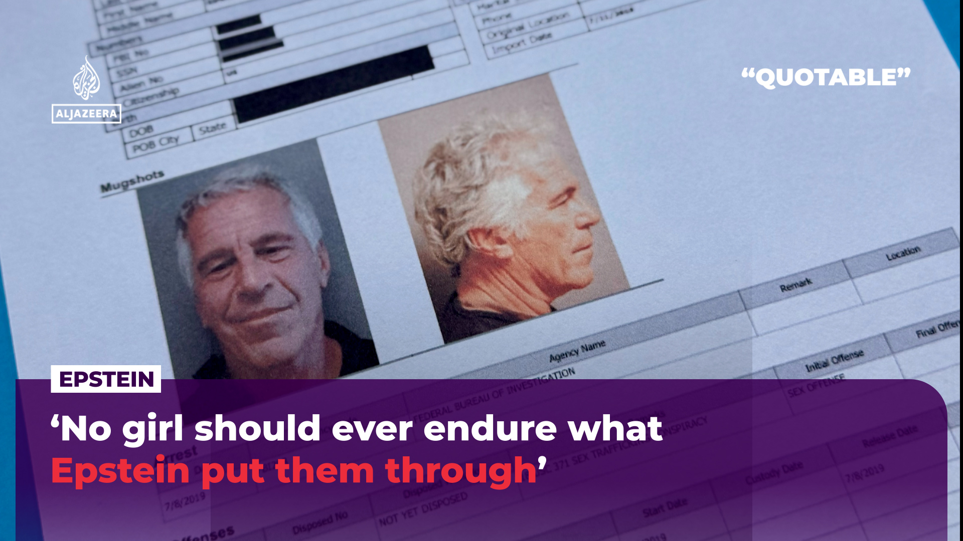 ‘No girl should ever endure what Epstein put them through’