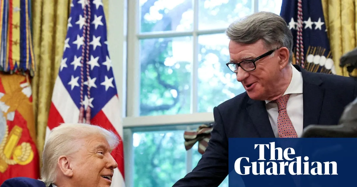 Starmer orders release of files relating to Mandelson US ambassador decision