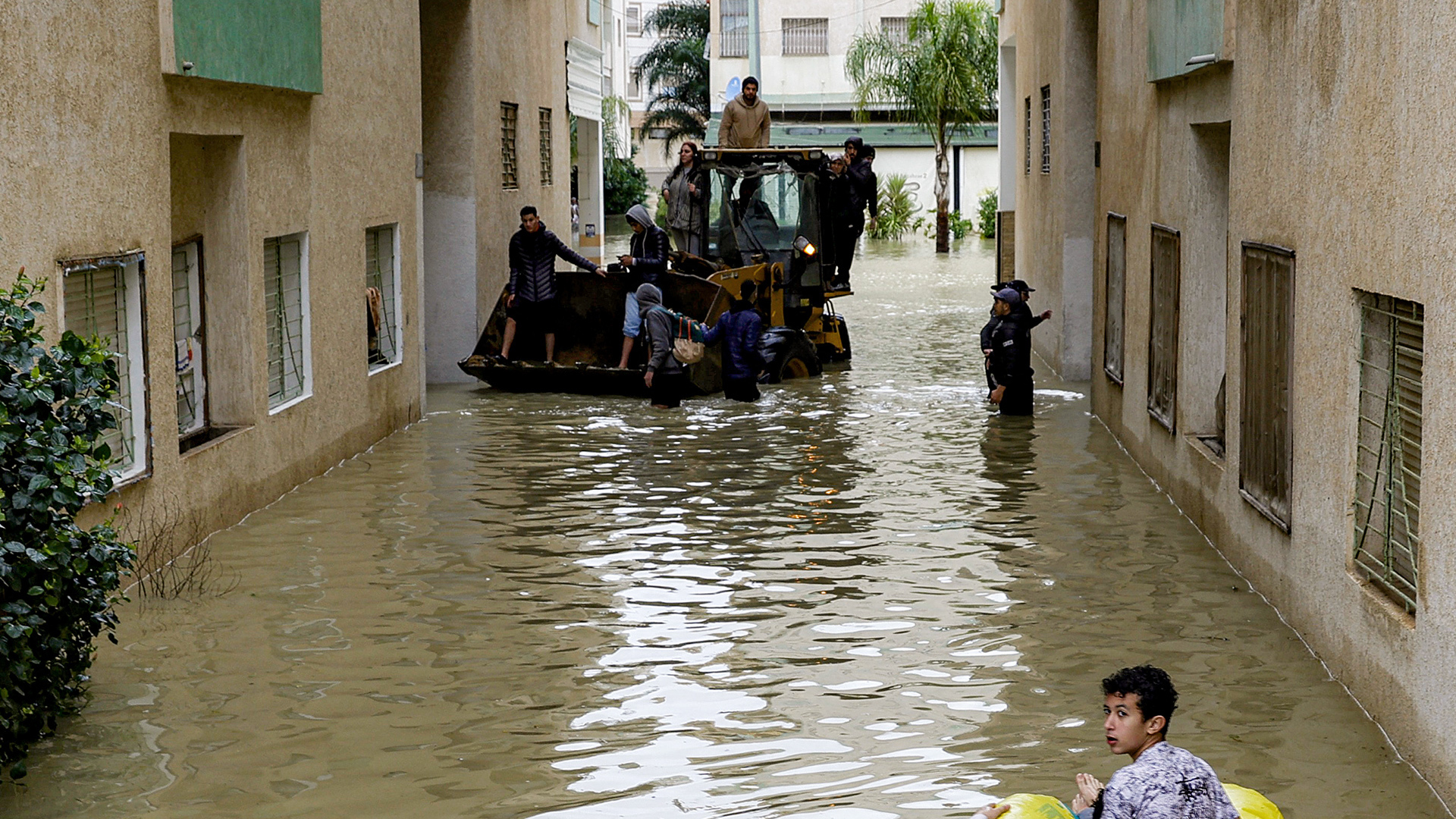 Tens of thousands evacuated as floods submerge parts of Morocco