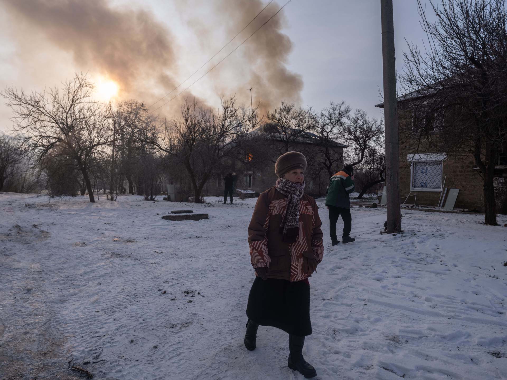 Russian shelling kills seven in Ukrainian market, clouding Abu Dhabi talks