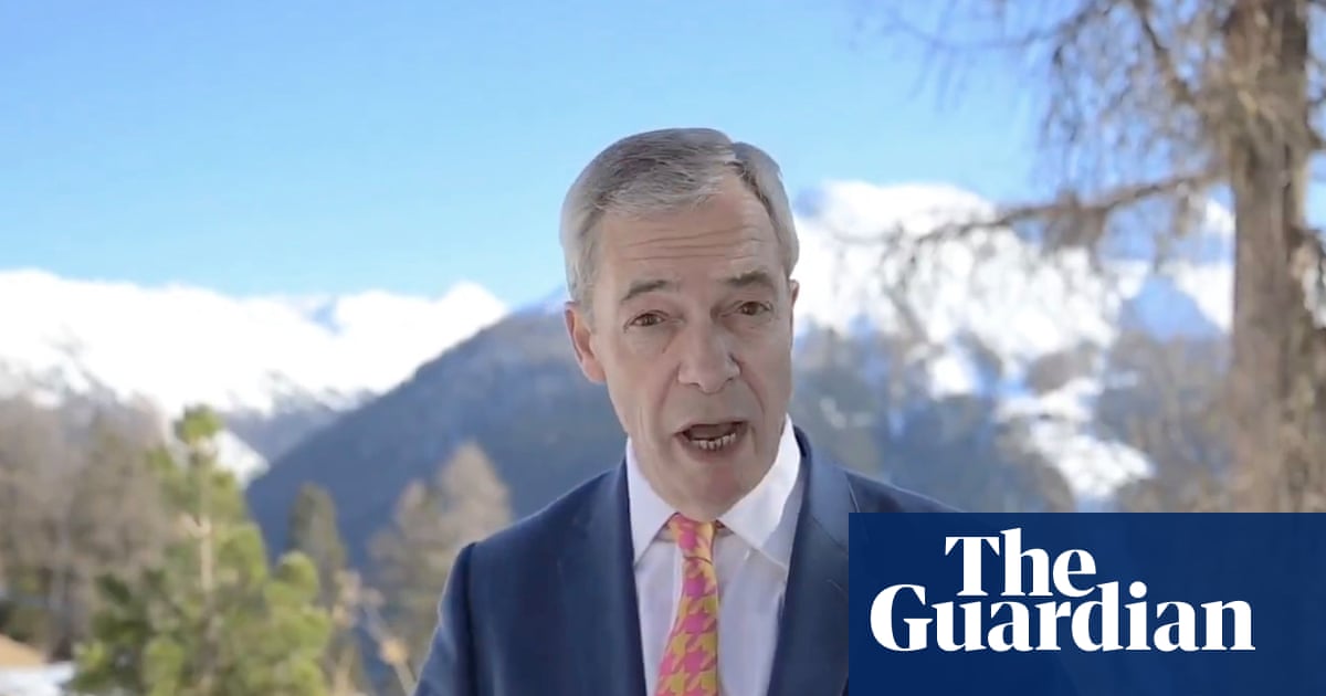Nigel Farage’s two-day trip to Davos cost more than £50,000, documents reveal