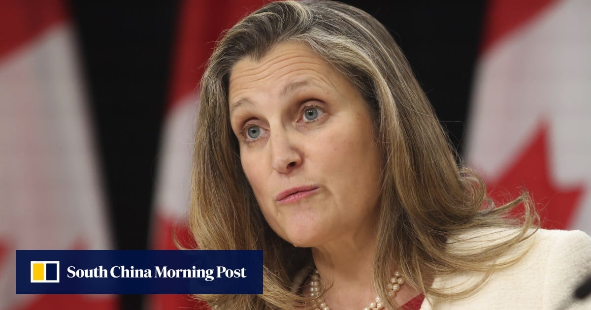 The future of globalisation? Less economic dependency on China, Canada’s Freeland hopes