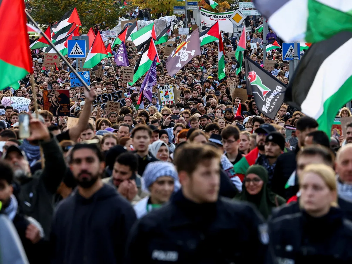 What has Germany’s position been on Israel’s genocide in Gaza?