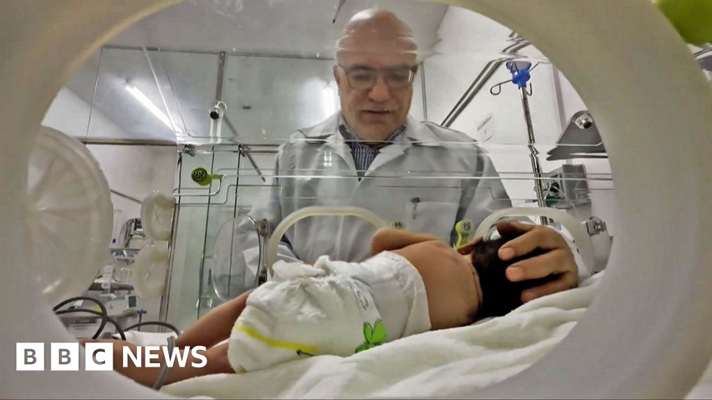 Watch: Inside Gaza hospital struggling to provide care to newborn babies