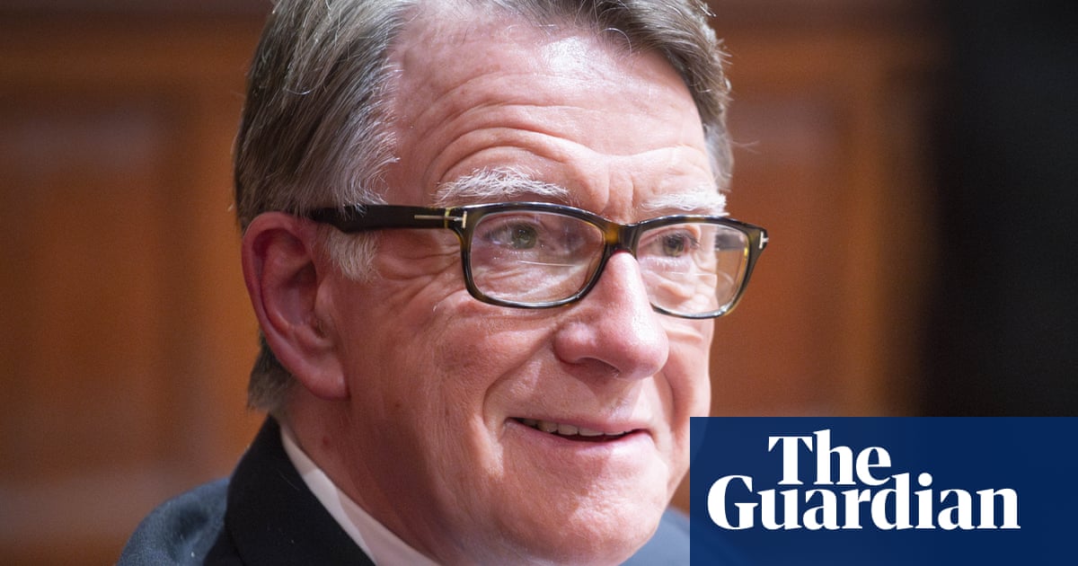 Mandelson files will be published even if embarrassing to No 10, says ISC chair