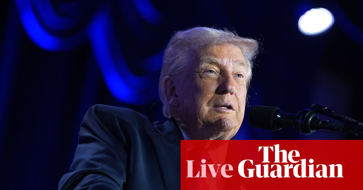 Trump praises Tulsi Gabbard for joining FBI search on Georgia election offices – live