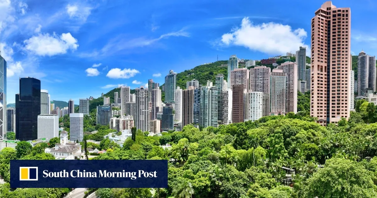 A prestigious Central address edged by green