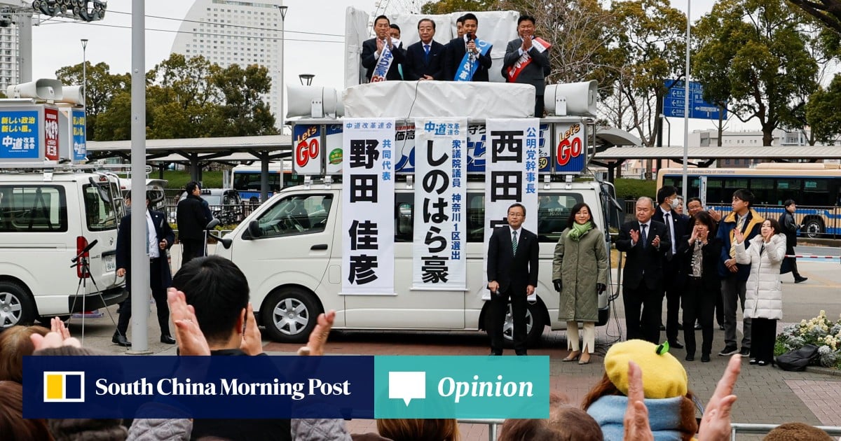Annoying or background noise? Japan’s sound trucks on full blast at election time