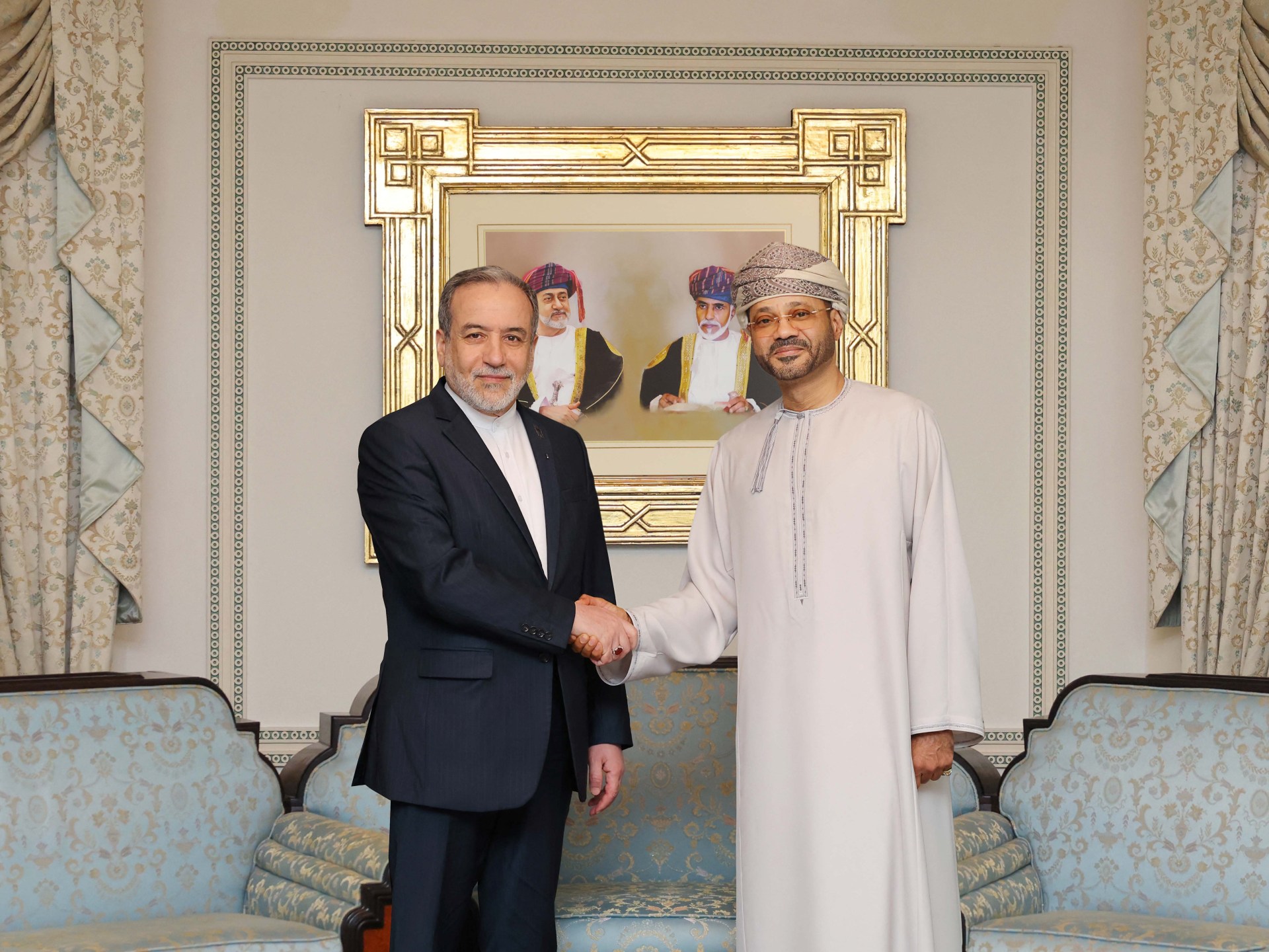 Iranian, US officials meet separately with Omani mediator