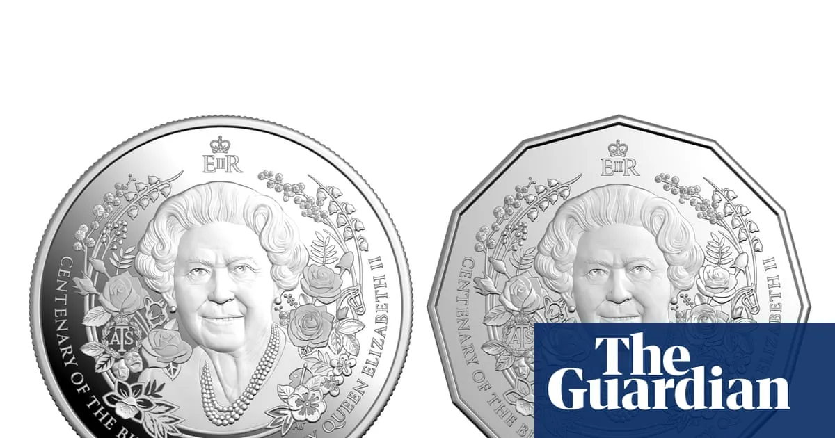 Queen’s image on Australian commemorative coins likened to Shrek