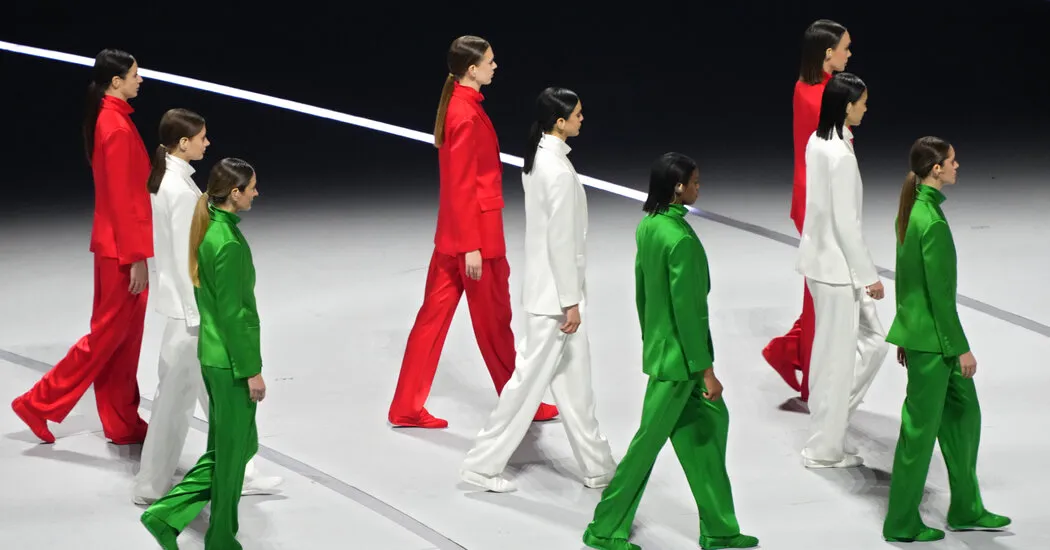 The ghost of Giorgio Armani hovers over the Games.