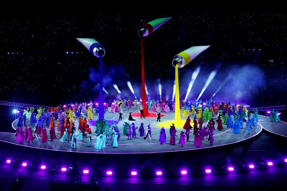 The Milan Cortina Olympics’ four-site and two-cauldron opening ceremony begins