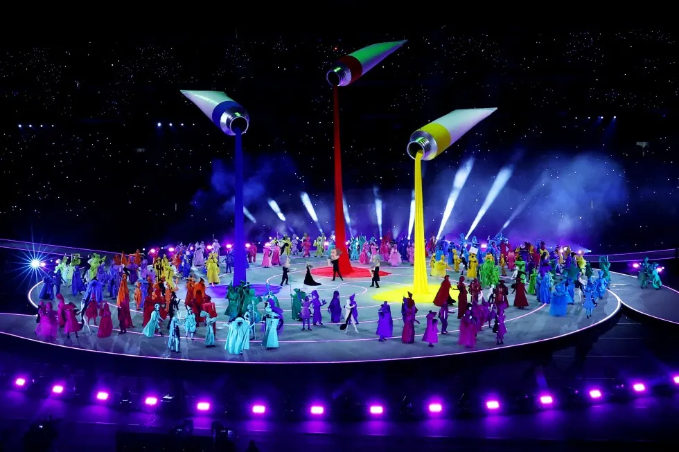 The Milan Cortina Olympics’ four-site and two-cauldron opening ceremony begins
