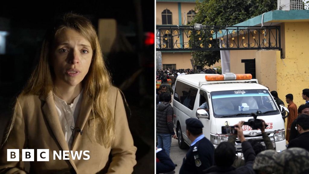 At the scene of deadly Pakistan mosque explosion 