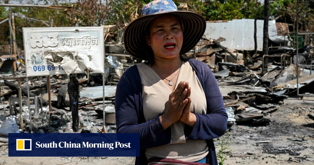 Cambodians lose homes as Thailand makes gains following clashes