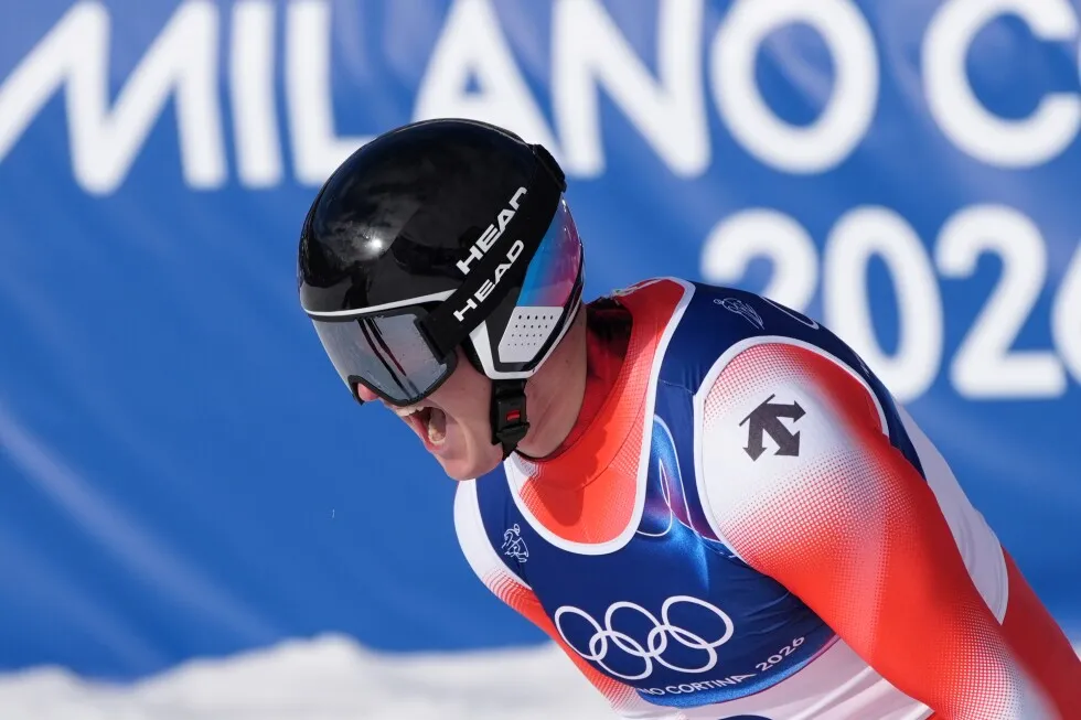 Franjo von Allmen of Switzerland wins men’s downhill, first gold medal of Milan Cortina Games