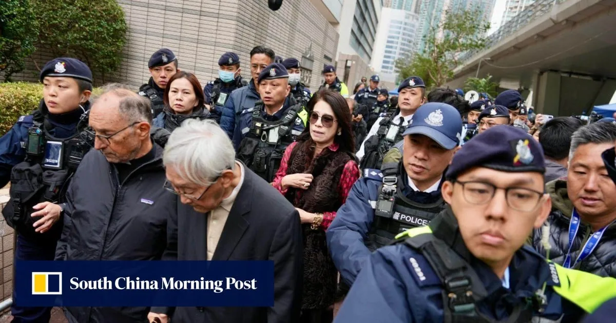 Hong Kong’s Jimmy Lai gets 20 years in prison for national security crimes