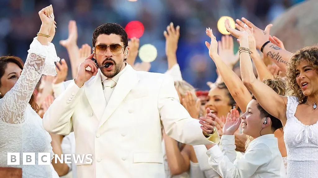 Bad Bunny piles on Puerto Rican patriotism at Super Bowl half-time show
