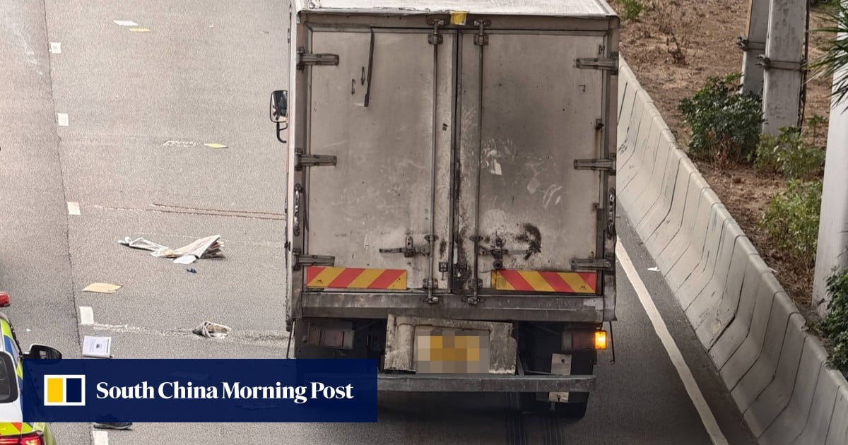 Woman, 65, with trolley fatally hit by goods truck in Hong Kong