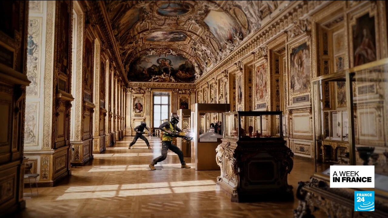 Search for stolen Crown Jewels as investigators piece together timeline of Louvre break-in