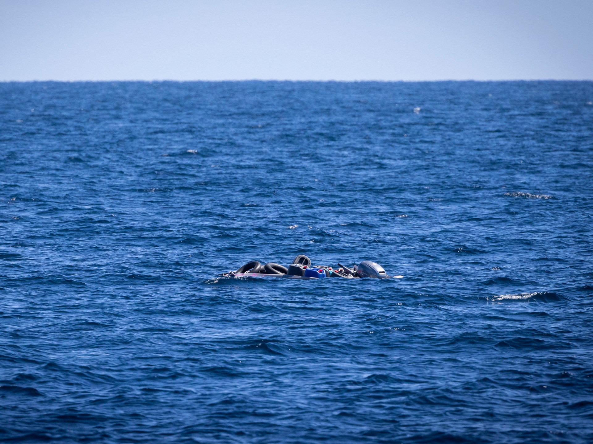 Two babies among 53 people dead or missing after boat capsizes off Libya