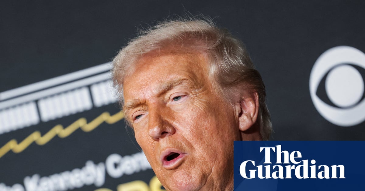 Trump takes spotlight as Kennedy Center Honors recognizes artists