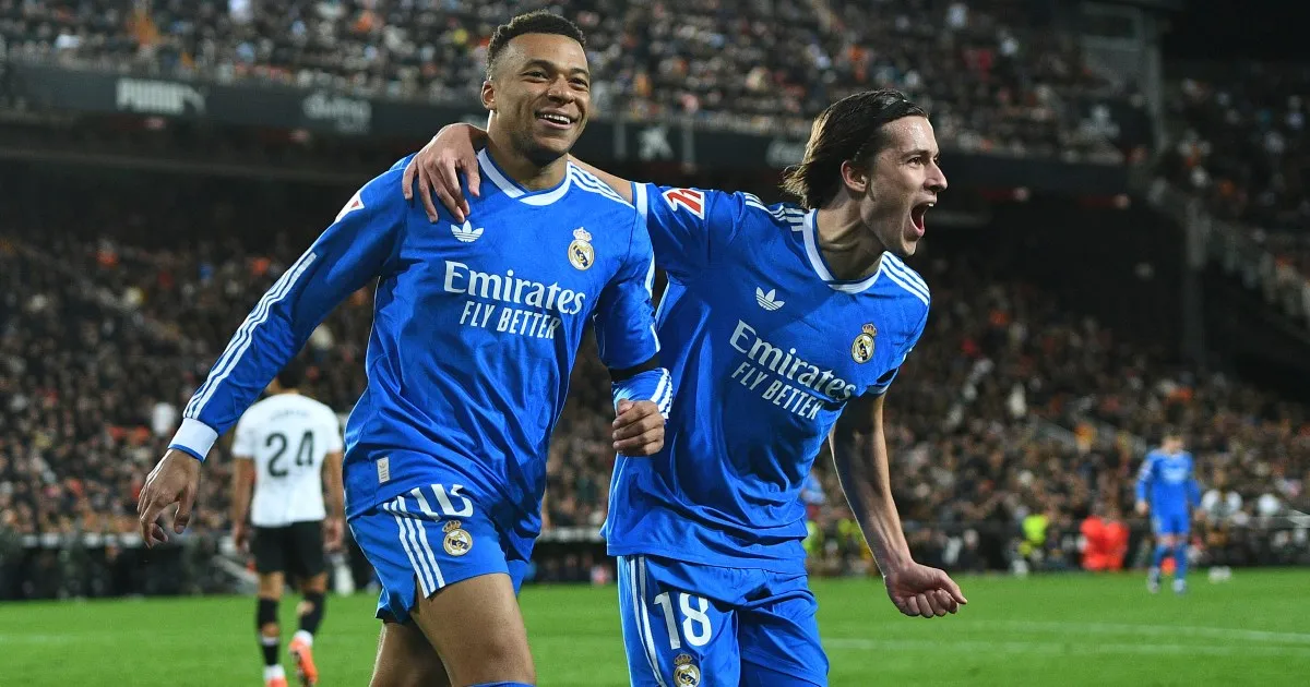 Mbappe, Real Madrid defeat Valencia; narrow gap to Barcelona on ladder