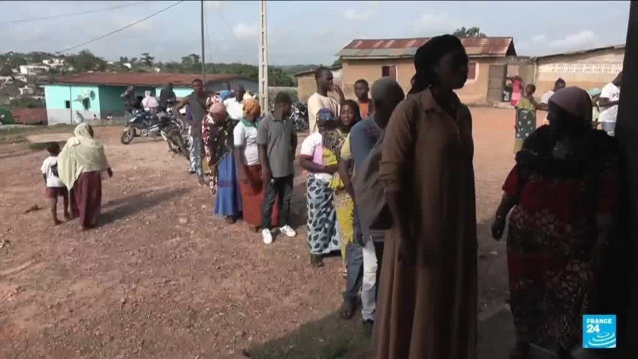 Voters in Ivory Coast cast ballots to elect new leader