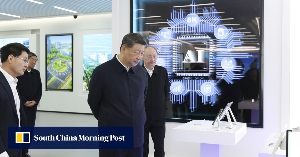 China’s Xi signals tech ambitions in 5-year plan with tour of Beijing innovation park