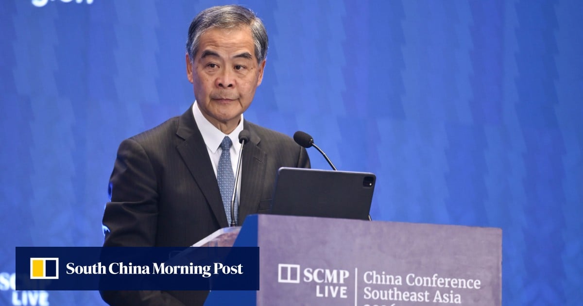 China ‘a pair of steady hands’ amid uncertainty, Hong Kong’s CY Leung says