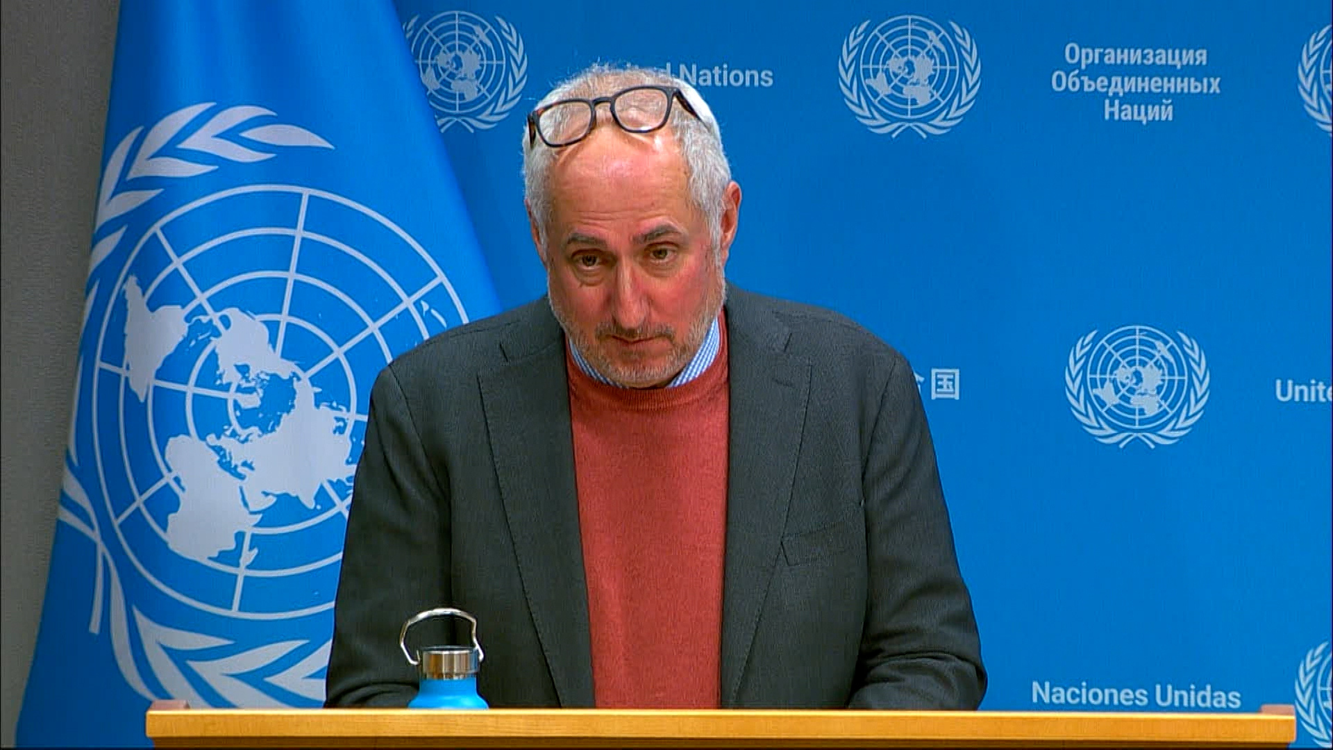 UN spokesman pressed on ‘de facto annexation’ of occupied West Bank